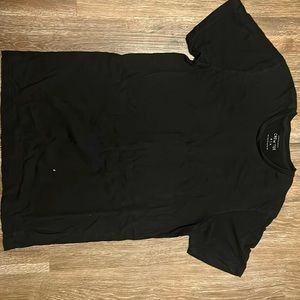 Men’s cotton Crew Tee cotton on garments black size medium